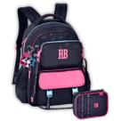 Kit Mochila Rebecca Bonbon Costas Pochete e Estojo Meninas