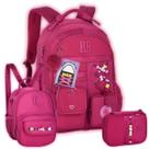 Kit Mochila Rebecca Bonbon de Costas Casual Lancheira Estojo Kit Mochila Rebecca Bonbon de Costas Casual Lancheira Estojo