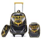 Kit Mochila Rodinha Escolar Infantil Lancheira Térmica Estojo Resistente