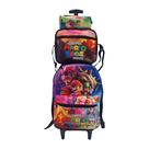 Kit Mochila Rodinha Mario Com Estojo E Lancheira Infantil