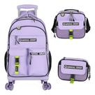 Kit Mochila Rodinhas 360 Haste Dupla Original Up4you