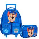 Kit Mochila Rodinhas E Estojo Patrulha Canina Xeryus 16