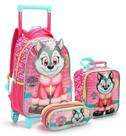 Kit Mochila Rodinhas Infantil Dog Heroes 15366 Seanite 2021