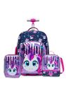 Kit Mochila Spector Escolar com lancheira e estojo infantil Unicornio Kit Mochila Spector Escolar com lancheira e estojo infantil Unicornio