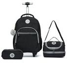 Kit Mochila Spector Escolar De Rodinhas Juvenil Feminina