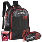Kit Mochila Youtuber Enaldinho Escolar Resistente Juvenil