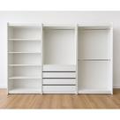 Kit Modulado Closet E Lojas 100% Mdf Branco - Suprema Móveis