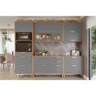Kit Modulado MGM 5 Peças Eloise C5P161 Cinamomo/Platina Kit Modulado MGM 5 Peças Eloise C5P161 Cinamomo/Platina