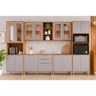 Kit Modulado MGM 6 Peças Brilhante C6P138 Cinamomo/Platina Kit Modulado MGM 6 Peças Brilhante C6P138 Cinamomo/Platina