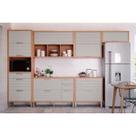 Kit Modulado MGM 6 Peças Eloise CZ026 Cinamomo/Platina