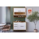 Kit Modulado Ronipa 2 Peças Syrah C2P59 Amendoa/Branco
