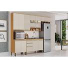 Kit Modulado Ronipa 4 Peças Nápoli Prime C4P238 Amendoa/Off White
