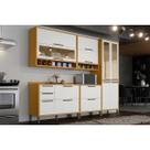 Kit Modulado Ronipa 5 Peças Syrah C5P145 Amendoa/Branco