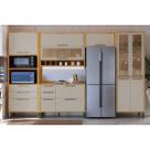 Kit Modulado Ronipa 5 Peças Syrah C5P147 Amendoa/Off White