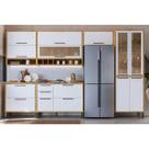 Kit Modulado Ronipa 6 Peças Syrah C6P117 Amendoa/Branco