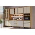 Kit Modulado Ronipa 8 Peças Tempranillo C8P82 Amendoa/Off White