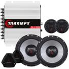 Kit Modulo Taramps Tl1500 390w + Kit Duas Vias Bomber