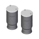 Kit Mola Pneumática Suspensão Eixo Randon Tas Trailer 2 Un Kit Mola Pneumática Suspensão Eixo Randon Tas Trailer 2 Un