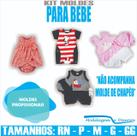 Kit moldes bebe, modelagem&diversos, rn-gg, correios