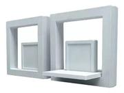 KIT MOLDES COBOGÓ GESSO / CIMENTO 4040 - Kit com 3 Peças