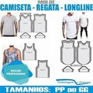 Kit Moldes Masculino Camiseta- Ragata- Longline Por Correios Kit Moldes Masculino Camiseta- Ragata- Longline Por Correios