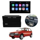 Kit moldura 2 din fiamon uno mille e fiorino + central multimidia android