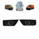 Kit moldura do farol de milha renault master 2022 a 2025 lado direito lado esquerdo original 261526567r
