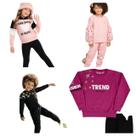 Kit Moletom 4 peças Conjunto Infantil 4 a 8 anos