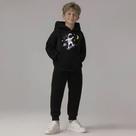 Kit Moletom Infantil Astronauta Estampado Conjunto Casaco e Calça Estilo Espaço Confortável