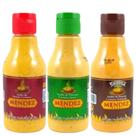 Kit Molho de Pimenta Mendez 215ml 03 Cremosa Sabores
