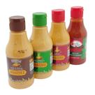 Kit Molho de Pimenta Mendez 215ml 04 Frasco Cremosa Habanero