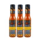 Kit Molho de Pimenta Mendez 85g 03 Hot Pepper Malagueta Mel