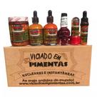Kit Molhos de Pimentas Carolina Reaper a mais ardida do mundo