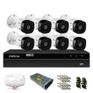 Kit Monitoramento Intelbras com 8 Câmeras de Segurança 1080p