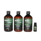 Kit Monovin-Coiff Crescimento Acelerado - Shampoo, Máscara, Leave-in Mousse e Tônico Capilar