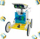 Kit Montagem Robo Solar 12x1 Iniciante Educacional Robótica