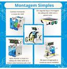 Kit Montagem Robo Solar 13x1 Iniciante Educacional Robótica