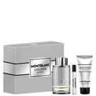 Kit Montblanc Explorer Platinum Masculino - Eau de Parfum 100ml + Eau de Parfum 7,5ml + Shower Gel 100ml Kit Montblanc Explorer Platinum Masculino - Eau de Parfum 100ml + Eau de Parfum 7,5ml + Shower Gel 100ml
