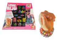 Kit Monte e Decora Pulseiras Elástico infantil Brinquedos co
