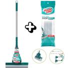 Kit Mop Limpeza Geral Plus + 1refil Extra Original Flashlimp