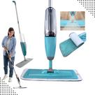 Kit Mop Spray Mágico 3 em 1 com Refil Extra e Reservatório de 400ml Esfregão Completo para Limpeza