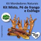 Kit Mordedor Petisco Natural para Cães Pé frango Vergalho Misto NutriCão Pet Food Osso Cachorro Kit Mordedor Petisco Natural para Cães Pé frango Vergalho Misto NutriCão Pet Food Osso Cachorro
