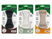 Kit Mordedores Brinquedo Bio Bone Natural Cães Médio e Grandes