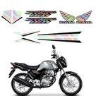 Kit Moto Adesivo Cg Start 160 Personalizado - Holográfico