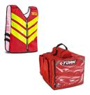 Kit Motoboy Mochila Térmica 45 Litros Pizza + Colete Refletivo Vermelho Xgg Kit Motoboy Mochila Térmica 45 Litros Pizza + Colete Refletivo Vermelho Xgg