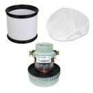 Kit Motor 220V, Filtro e Toca P/ Asp. Ulux Electrolux