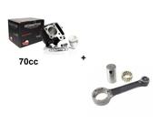 Kit Motor 70cc + Biela Completa Moto Shineray Phoenix + 50 Kit Motor 70cc + Biela Completa Moto Shineray Phoenix + 50