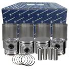Kit Motor Camisa Pistao Anel Peugeot Hogar 206 207 c3 1.4 Kspg