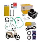 Kit Motor Cilindro Biela Retentor Válvulas Biz 125 Injeção Kit Motor Cilindro Biela Retentor Válvulas Biz 125 Injeção