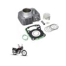 Kit Motor Cilindro Pistão Anéis Honda Cg Fan 125 2009 A 2018